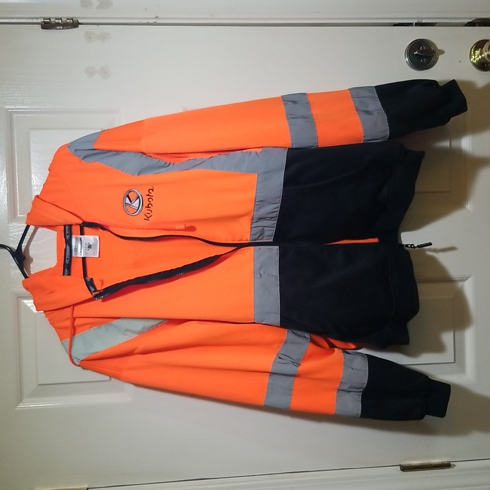 ML Kishigo Safety zip up hoodie